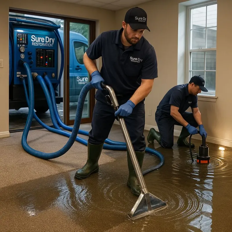 Water Extraction and Removal process in Salado, TX